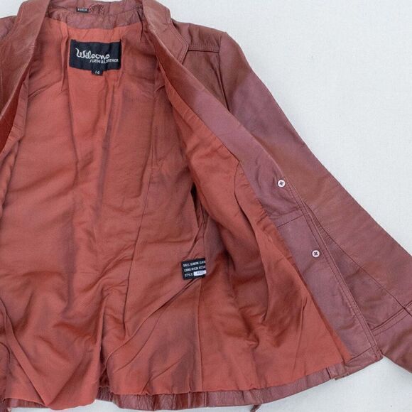 Wilsons Women Leather Jacket - Picture 2 of 13